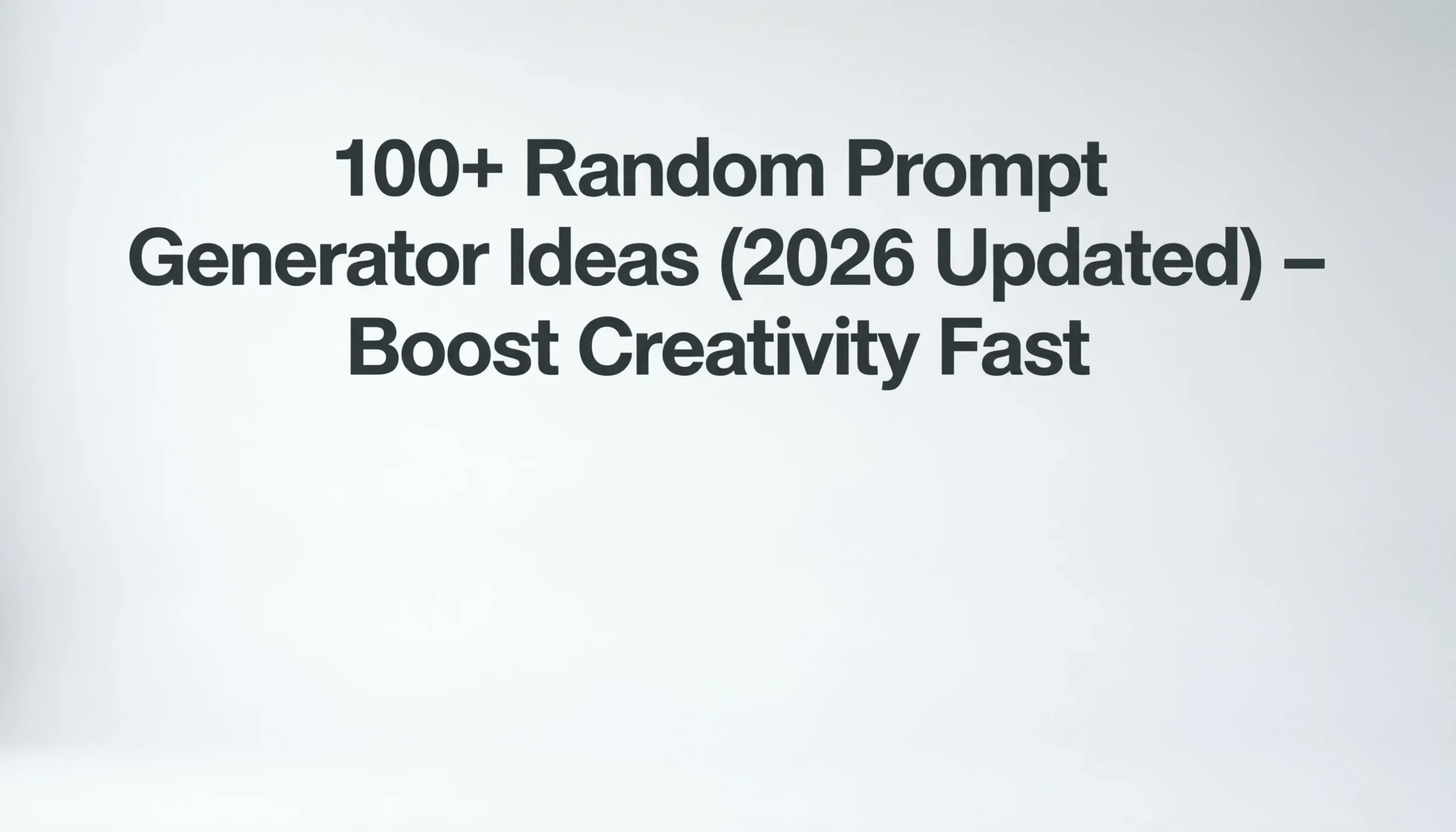 random prompt generator