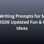 writing prompts for middle school